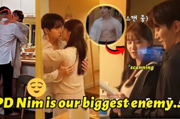 From this angle, we can see something special from Junho and Yoona unbutton shirt kiss scene 👀