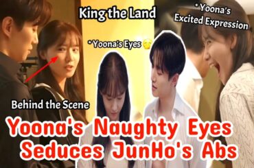 SUB || Yoona's Naughty Eyes Seduces to JunHo's Abs