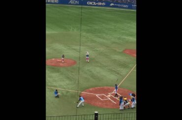 8.14ロッテVSソフトバンク　始球式　岡副 麻希