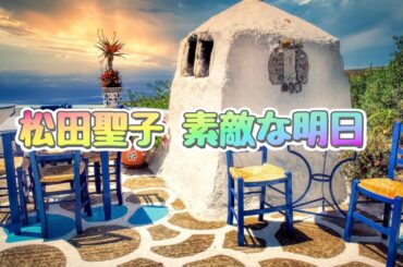 松田聖子   素敵な明日 (歌詞入り)