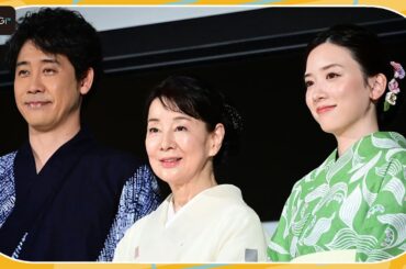 永野芽郁、大泉洋は「すごく好きな父」　父娘役で初共演　大泉洋は吉永小百合と親子役に自虐!?　映画「こんにちは、母さん」完成披露試写会