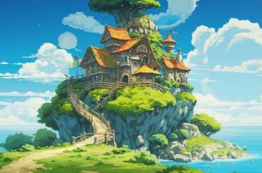 【Jazz Studio Ghibli Music】🌿 4時間 ジブリメドレーピアノ🥝 スタジオジブリ音楽の魅惑的なパワー: リラックスして楽しんでください!