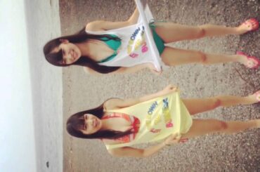 20140110 NMB48 白間美瑠,吉田朱里：あかみる♡Part2！！笑 るんるんるん♡♡