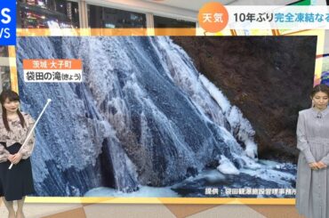 【１月２０日関東の天気予報】“大寒”らしい厳しい寒さに