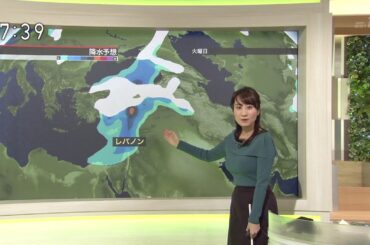 Fカップの気象予報士の吉井明子さんです