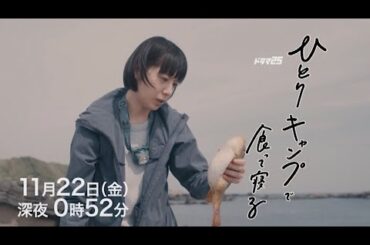 ドラマ25「ひとりキャンプで食って寝る」6話　主演：三浦貴大　夏帆｜テレビ東京