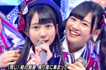 【Full HD 60fps】 HKT48 桜、みんなで食べた (2014.02.14 LIVE Mステ初出演回)
