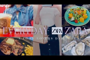 【vlog】ZARA購入品 | 4日間のONOFFリアルコーデ | ステーキはやっぱりリベラが最高！ | 横浜グルメ |待望の『キングダム 運命の炎』