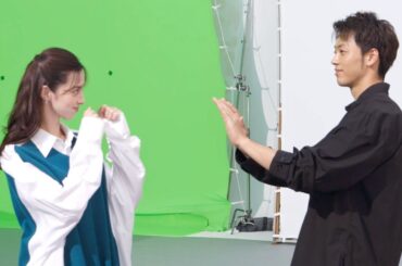 竹内涼真&中条あやみ、仲良し兄妹は合間に軽くジャブ!?コミックシーモアCM＋メイキング・インタビュー