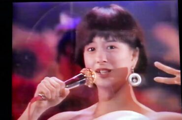 『唇のプライバシー』河合奈保子さん＆『抱きしめてジルバ』西城秀樹さん🍏🍎🍏紅白夢の共演 1984.12.31🌸