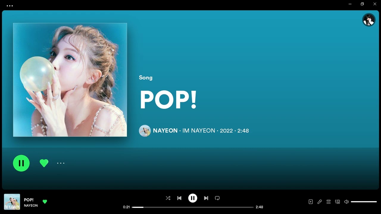 nayeon – pop! (sped up) nayeon - pop! (sped up)