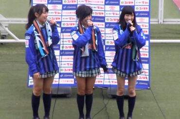 NMB48×スペランツァFC大阪高槻　矢倉楓子・谷川愛梨・與儀ケイラ＠長居第2　2013.3.31　1/2