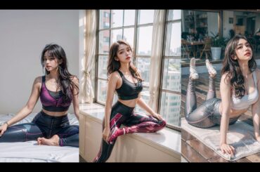 AI美女6 - №96「ヨガ♡ジム+トレーニング」SP PART-1