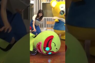 【夢の共演】くまモン＆クマーバがくらもんに人気者になる秘訣を伝授！【めざまし8】※本編はコメント欄から！ #くまモン #クマーバ #くらもん #小室瑛莉子 #めざまし8 #shorts