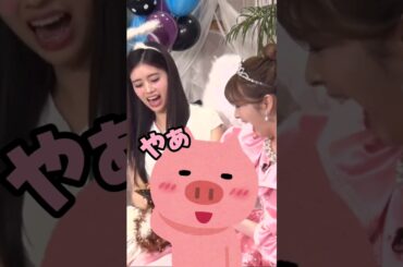 みいひのブタさん「こんにちは🩷」 #NiziU #shorts #MIIHI