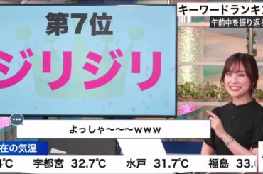 【松雪彩花(あやち)】🌈🎀キーワードランキング✨