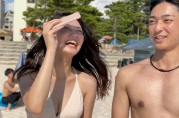 『ヤりたいから逆ナンした//』海でヤバすぎる美女と遭遇したwww