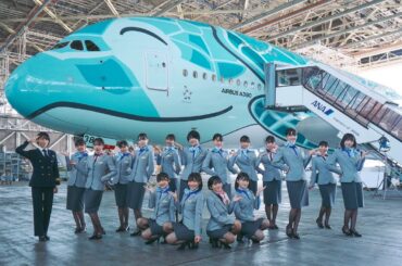 【虹コン】「マイレージラブサマー」ANA格納庫で踊ってみた！/"Mileage Love Summer" Performance Movie