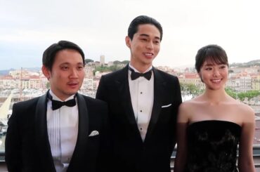 東出昌大さんと唐田えりかさんがカンヌ国際映画祭でレッドカーペット　 濱口竜介監督の 「寝ても覚めても」公式上映