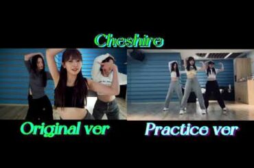 【NiziU】Cheshier RIO MAYA MAYUKA Practice ver VS ORIGINAL