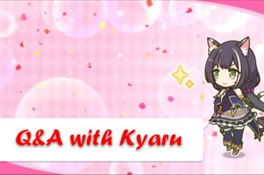 【プリコネR】【誕生日一問一答】『09月02日　キャル』(CV: 立花理香)【英語字幕版】【ENG SUB】(Priconne ENG SUB)