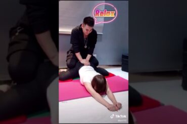 完全に入ってる声を出しちゃう系女子　喘いでるみたいww  tiktok