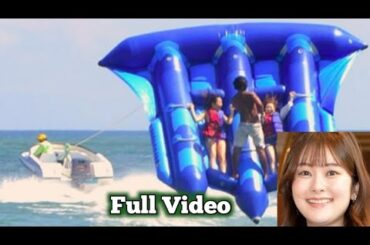 【abcテレビ】増田紗織アナ フライフィッシュ事故の瞬間(増田紗織 おはよう朝日土曜日です 事故)