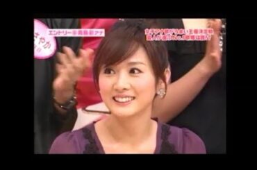高島彩　女子アナ歌がうまい王座決定戦より
