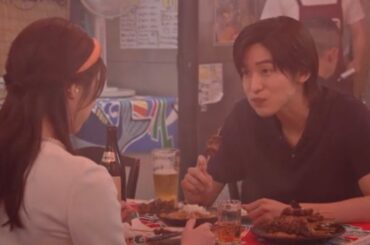 目黒蓮“ハル”と今田美桜“桐姫”の焼き鳥デートに「愛おしすぎる」