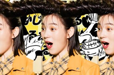 のん、リーゼント風ヘアスタイルでシャウト！　おいしくて“前髪”伸びる!?　赤城乳業「かじるバターアイス」新CM
