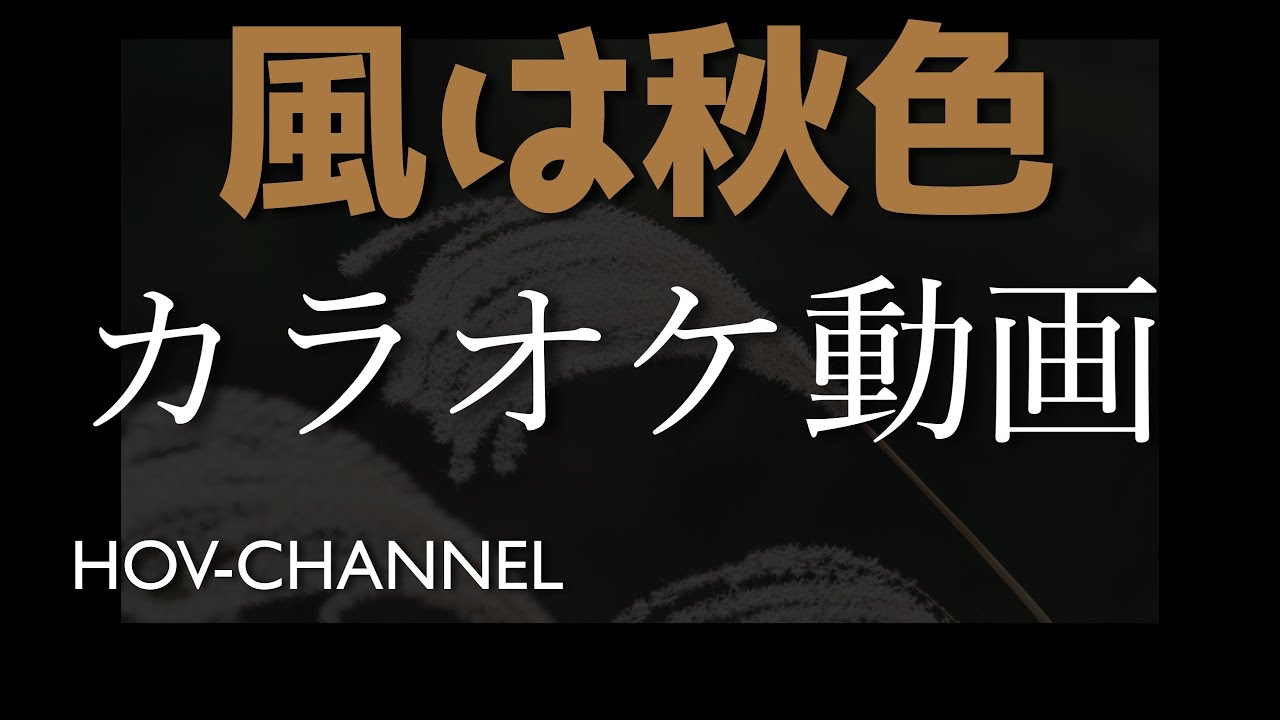 超!高音質カラオケ 風は秋色 松田聖子 #hovチャンネル 超!高音質カラオケ 風は秋色 松田聖子 #hovチャンネル