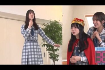 頑張ってタコを伝える小坂菜緒ちゃん