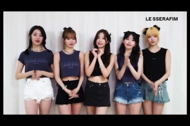 🌸🌸宮脇咲良 르세라핌 message 2023 LE SSERAFIM TOUR ‘FLAME RISES’ IN JAPAN  Le sserafim 사쿠라 (jpweb) 080923