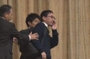 【HTBニュース】”総理ヤジ”排除された本人が議会へ…道警の答弁は