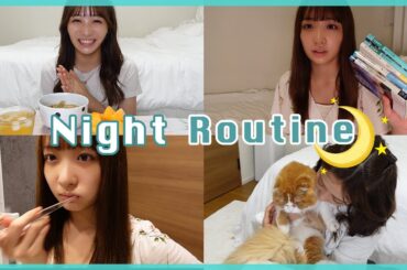 【Night Routine】19歳一人暮らしのリアルな夜の過ごし方🌙