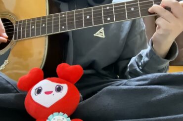 My Guitar chaeyoung  guitarcover practice capo.1