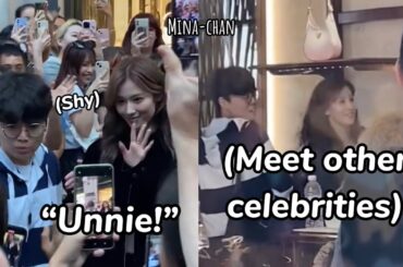 Sana being the *main event* at Milan fashion show in Italy