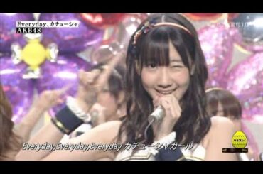 Everyday、カチューシャ　柏木由紀センターver　AKB48