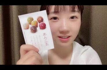 2023年09月26日19時54分03秒 甲斐 心愛（STU48）船和のあんこ玉を食べたココア