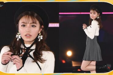 野々村真の娘・香音、ミニスカコーデでランウエー歩く　ベレー帽でガーリーに