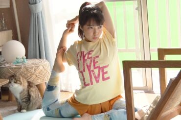 上白石萌音、美しいヨガのポーズ披露　貴重なメーキング映像も　「サントリー生ビール」新CM