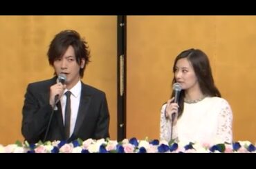 ＤＡＩＧＯ＆北川景子の結婚会見