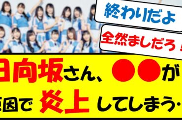 日向坂さん、●●が原因で炎上してしまう…【日向坂46・ネットの反応まとめ】