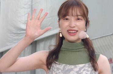 林祐香さんのノースリーブ全開