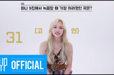 TWICE “MORE & MORE” 60 Seconds Speed Interview_ MINA
