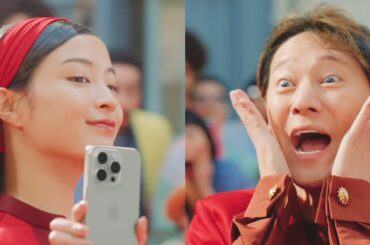 中居正広、広瀬すずのイタズラにすっかり騙された！ソフトバンクiPhone 15 Pro CM