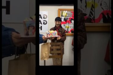 【BiSH】リンリンの誕生日をお祝いするアユニD #shorts