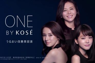 【日本CM】北川景子、桐谷美玲、小泉今日子帶來全新美容液產品