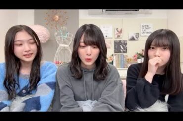 ビンタする藤吉夏鈴とビンタされる森田ひかる