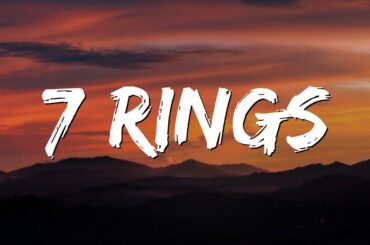 Ariana Grande - 7 rings (Lyrics)